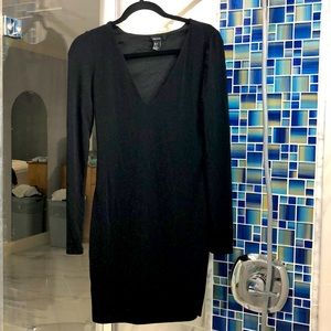 Sparkling black dress. Forever21